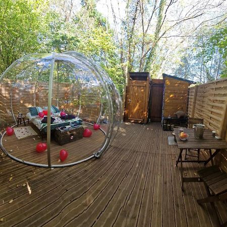 La Bulle Du Cheix Hotel Saint-Diery Bagian luar foto